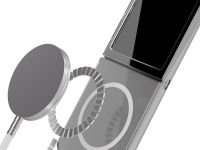 Чехол VLP Crystal Case MagSafe для Z Flip6 прозрачный