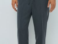 Брюки прямого кроя, Серый