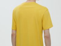 Базовая футболка из хлопка прямого силуэта