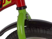 Детский велосипед Novatrack Strike 16, год 2022, цвет Красный