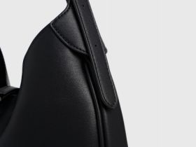 Сумка из искусственной кожи, Черный