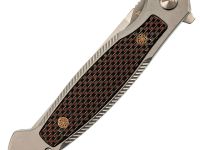 Складной нож Reptilian Руна-03, сталь D2, рукоять карбон