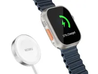 Беспроводное зарядное устройство WiWU M18 Type-C для Apple Watch (серебристый)
