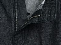 Широкие джинсы Wide leg с высокой посадкой, Черный