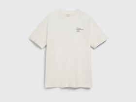 Футболка с текстовой вышивкой, Белый