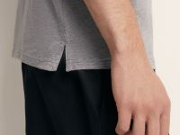 Поло прямого силуэта в полоску