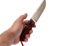 Нож Pocket Wolf Универсал, сталь AUS10Co, рукоять G10, красный