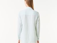 Женская лёгкая рубашка Lacoste из льна