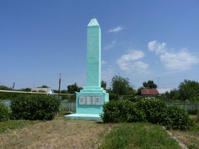 Братская могила советских воинов, погибших в период Сталинградской битвы