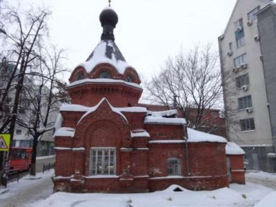 Часовня Ягодинского Введенского монастыря, отмечавшая границу города в XVI–XVIII веках