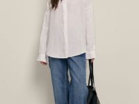 Блузка из конопляной ткани