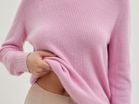 Джемпер из хлопка свободного силуэта