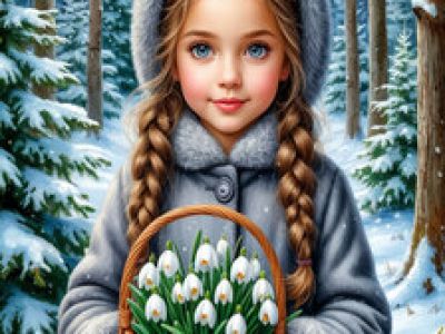 Спектакль «Двенадцать месяцев», новогодняя ёлка