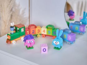 Смешарики AB-1507 Смешарики: Поезд. Учим цифры с Крошем и Ёжиком