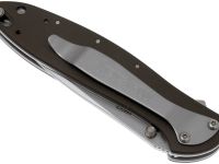 Полуавтоматический складной нож Kershaw Leek, сталь 14C28N, рукоять алюминий, хаки