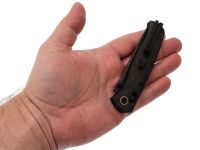 Складной нож SRM Medal 255L-FB2, сталь 140Cr, рукоять измельчённый карбон, черный