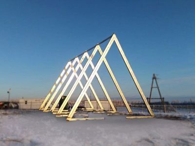 В Батагает построили первый арт-объект