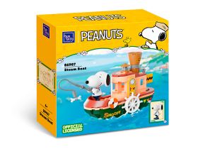 Snoopy 86907 Конструктор Снупи: Рыбалка на пароходе