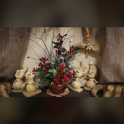 Изготовление куклы из поролона