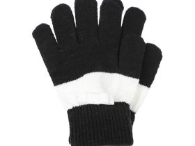 Комплект для девочки: шапка, перчатки