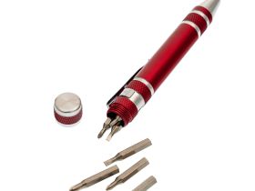 Отвертка, красная