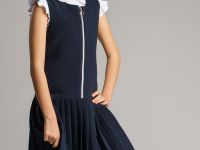 Сарафан на молнии из ткани Non iron