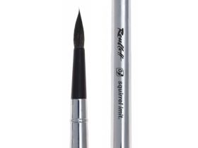 Кисть имитация белка №2 круглая Roubloff "PF1VT" ручка хром