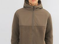 Толстовка на молнии, Коричневый