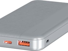 Портативное зарядное устройство Red Line M3 10 000 мАч Серое