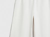 Базовые широкие брюки, Бежевый