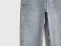 Джинсы Mom с высокой посадкой, Серый