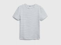 Футболка в рубчик, Белый