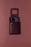 Карман для телефона Бордовый
