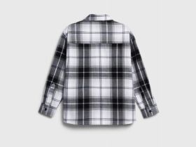 Рубашка из фланели для мальчиков, Черный