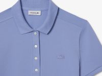 Женское поло Lacoste приталенного кроя из эластичного хлопка