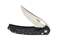 Складной нож SRM Retreiver 9201-PB, сталь 8Cr13MOV Satin, рукоять Black FRN