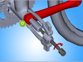 Усиленный набор инструментов Unior 1626A для снятия шатунов и установки кареток Campagnolo (комплект)