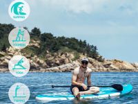 Надувная доска для SUP-бординга FUNWATER New Tiki 10.6