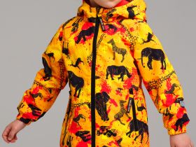 Куртка текстильная с полиуретановым покрытием для мальчиков (ветровка)