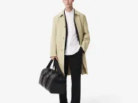 Мужская хлопковая рубашка Lacoste