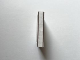 Мини-скетчбук для акварели Potentate 10х10 см 24 л 300 г, светло-серый