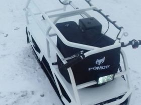 Мотобуксировщик POMOR 380 К8