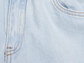 Джинсовые шорты на резинке с поясом, Голубой