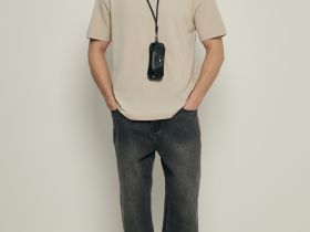 Футболка свободного силуэта с принтом