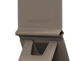 Чехол Magssory Tripod Magnetic Vlog Wallet, MagSafe латте