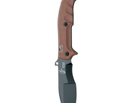 Складной нож Fox Meskwaki Tracker, сталь N690 DLC, рукоять стеклотекстолит G-10, коричневый