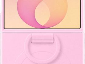 Чехол Samsung Silicone Ring Magnet Case Samsung Galaxy Z Flip8 розовый
