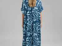 Платье миди свободного кроя