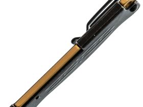 Складной нож Sanrenmu PT611-SB, сталь 12C27, рукоять нержавеющая сталь, черный