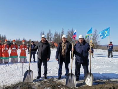 В посёлке Батагай началось строительство водоочистной станции